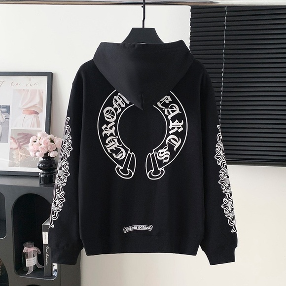 Chrome Hearts Print Zip-Up Hoodie - Picture 2 of 9